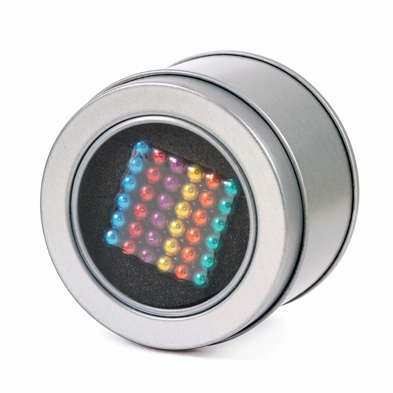 Куб из магнитных шариков 5 мм, 6 цветов, 216 элементов