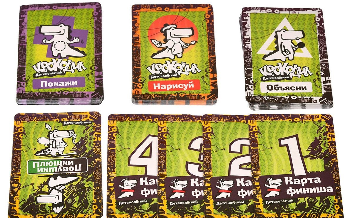 Настольная игра Крокодил ДетскоЛегкий