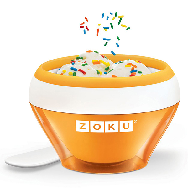 Мороженица Ice Cream Maker оранжевая