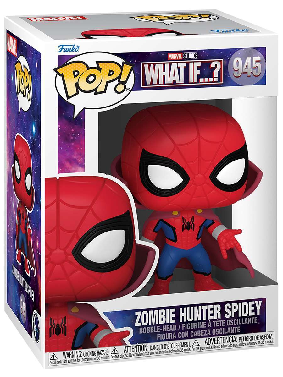Фигурка Funko POP! Bobble Marvel What If Zombie Hunter Spidey (945) 57380
