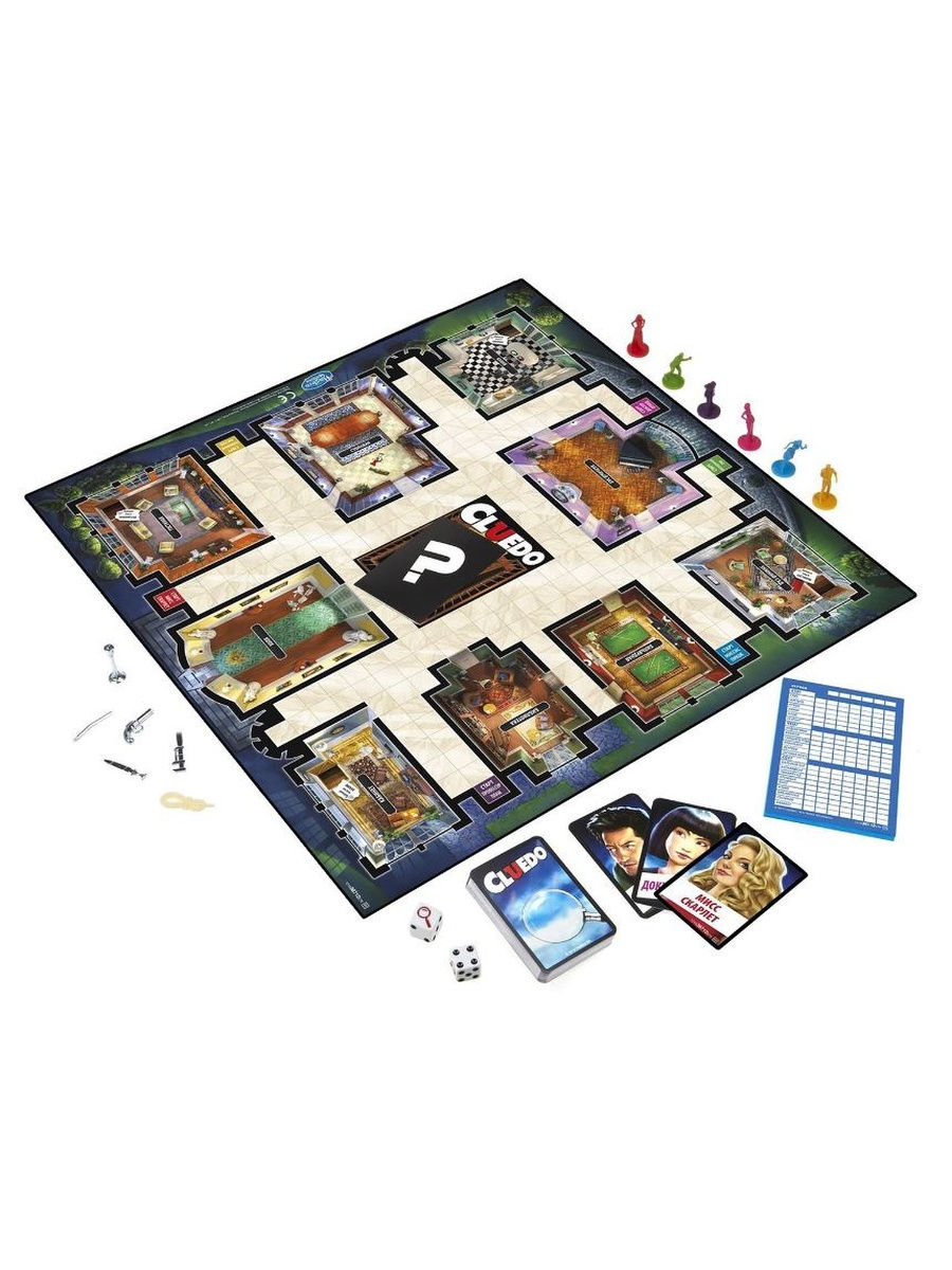 Настольная игра Cluedo обновленная
