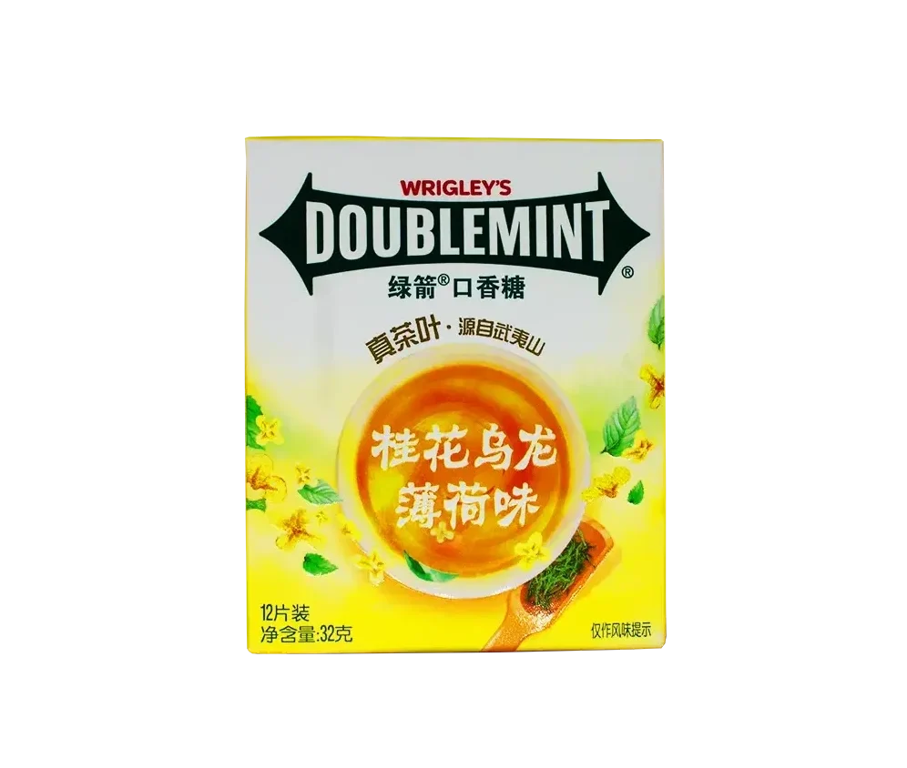 Жевательная резинка Doublemint Osmantus Tea Gum