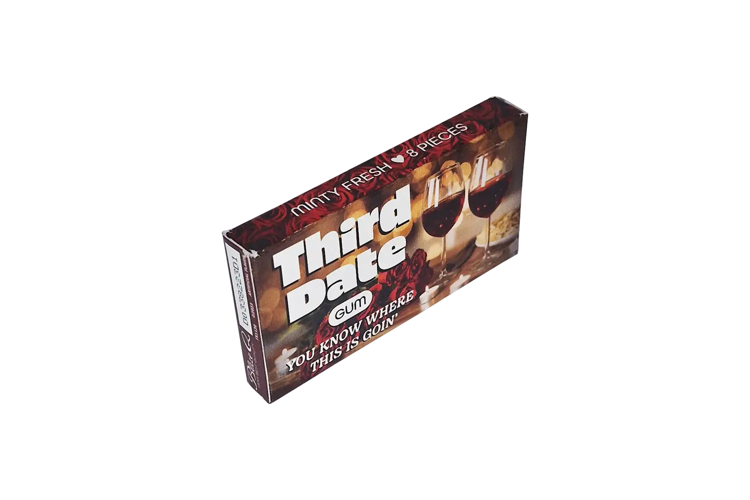 Жевательная резинка Blue Q Gum Third Date