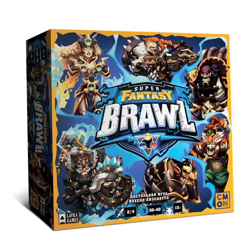 Настольная игра Super Fantasy Brawl