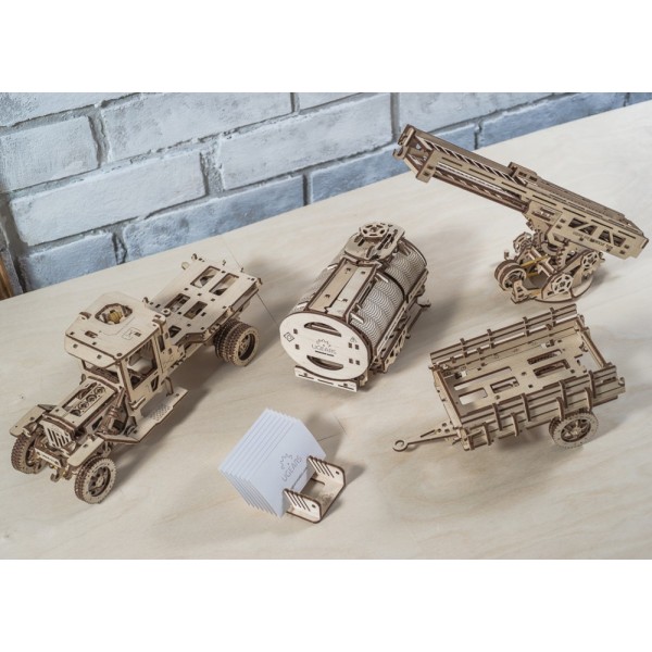3D-пазл UGears Грузовик (дополнение)