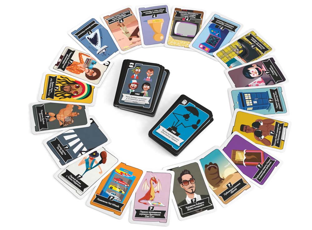 Настольная игра Таймлайн Твист 2 Популярная культура