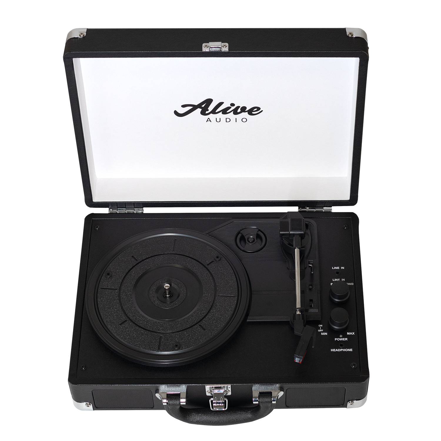 Виниловый проигрыватель Alive Audio Glam Noir c Bluetooth