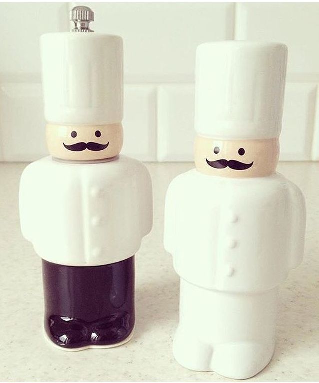 Солонка и перечница The Cook