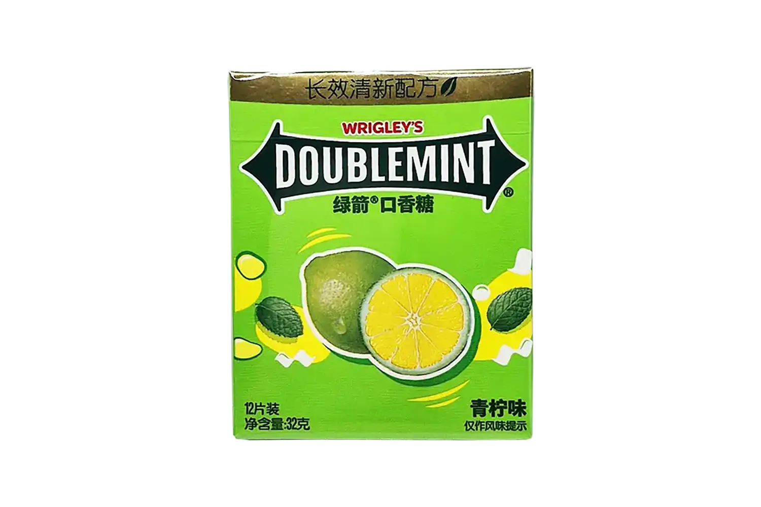 Жевательная резинка Doublemint Lime Lemon Gum