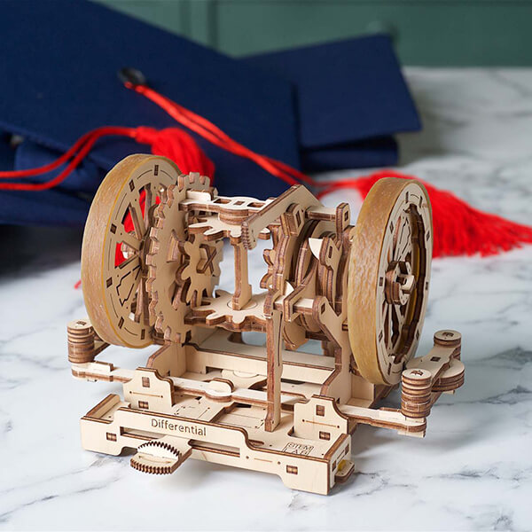 3D-пазл UGears Дифференциал STEM