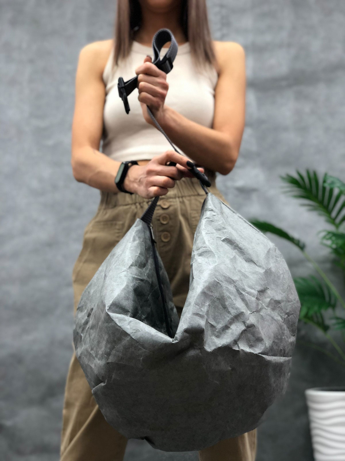 Сумка на плечо Шанти (серый)