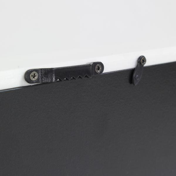 Панно с зажимами для 12 фотографий Clothesline белое