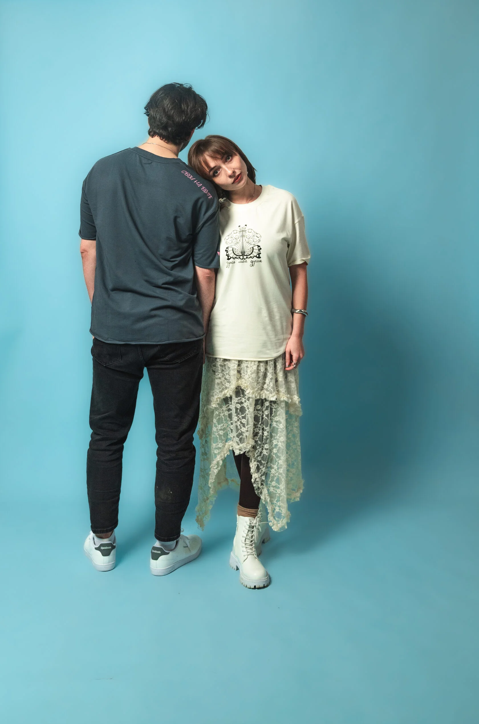 Футболка Здесь моя душа (графит)