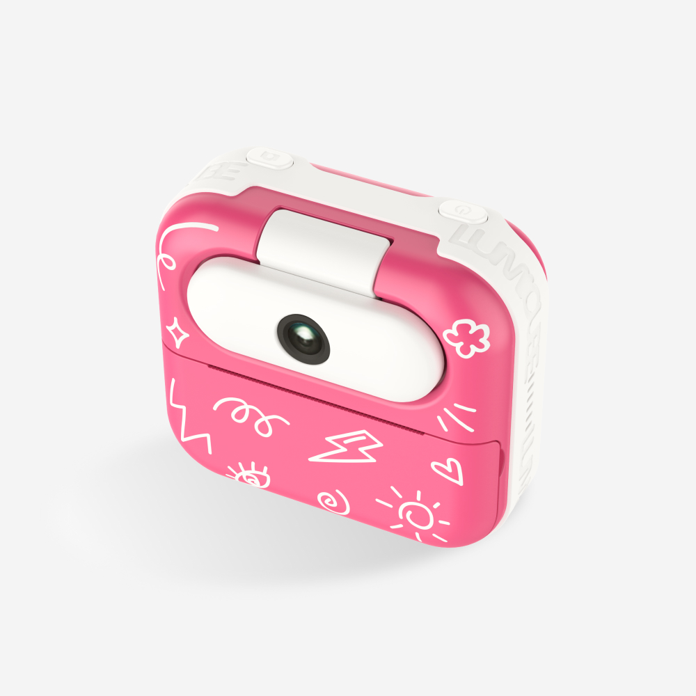 Фотоаппарат моментальной печати с Bluetooth LUMICAM DK05 Printy pink