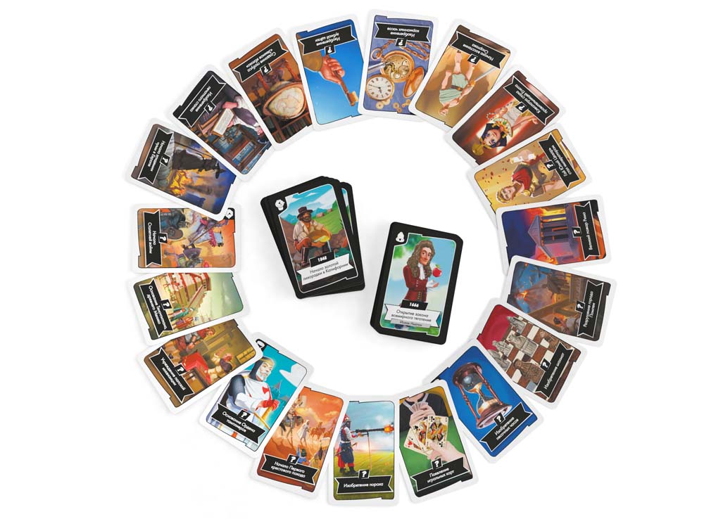 Настольная игра Таймлайн Твист 1 Сквозь века