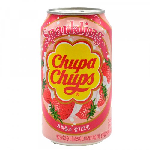 Лимонад Chupa Chups Клубничный крем 345 мл.