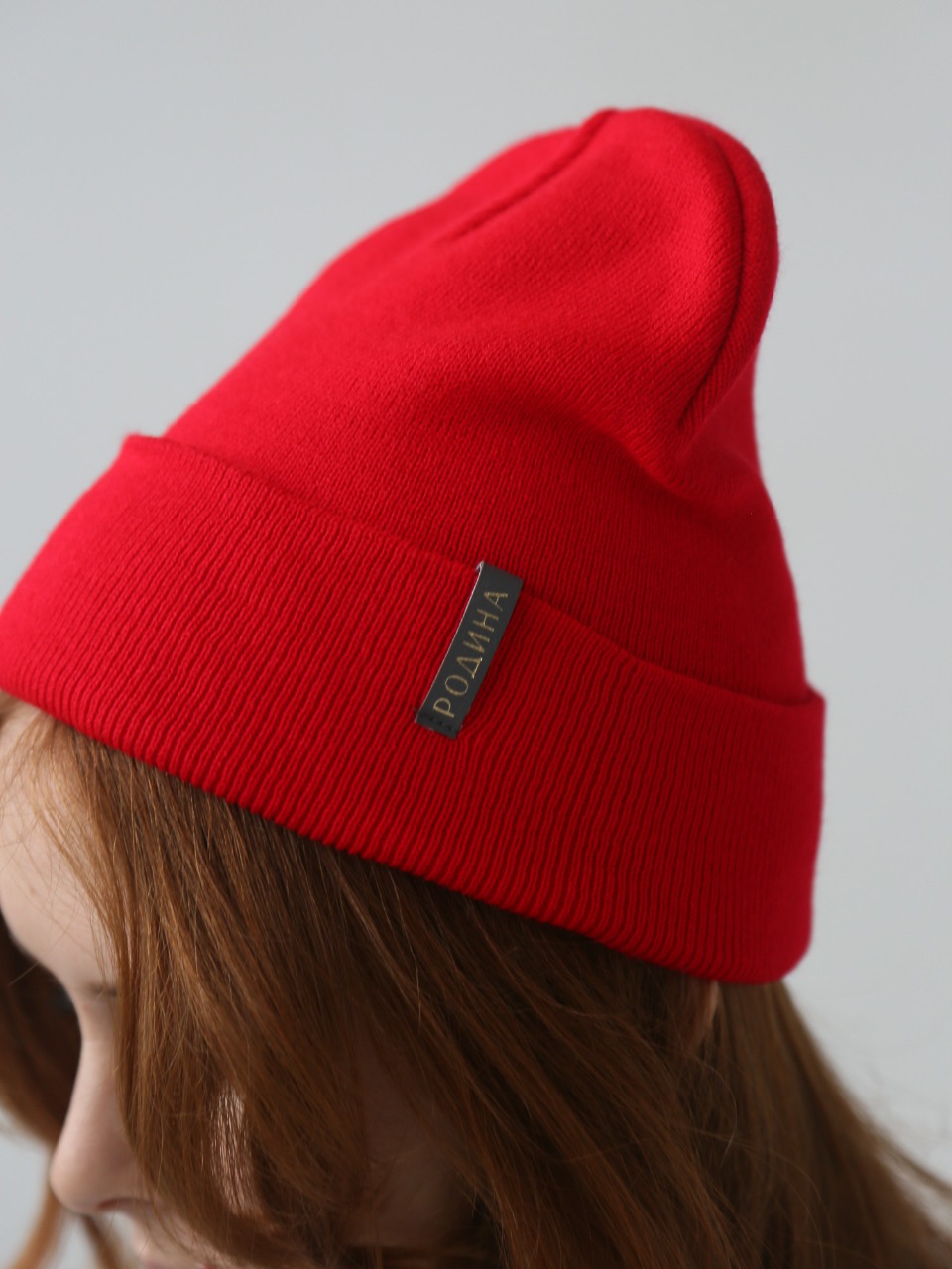 Шапка Родина Base wool (Красный)