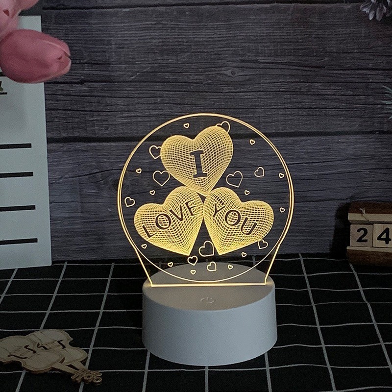 Ночник I love you 9х18 см
