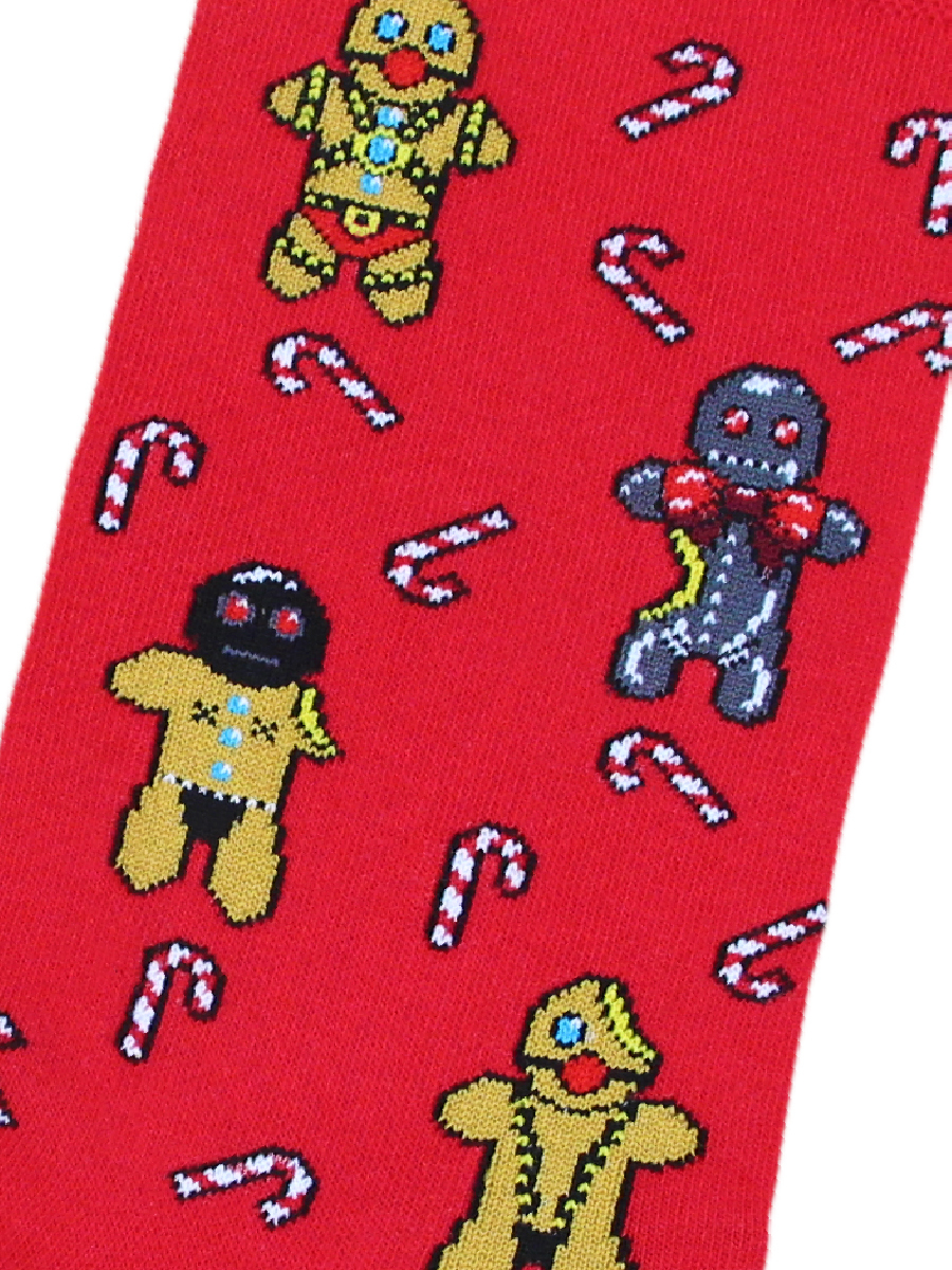 Носки Печенье красное (36-41)