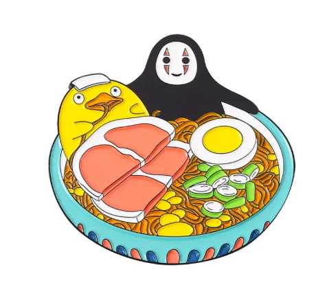 Пин металлический Pinchi Призрак и цыпленок в супе