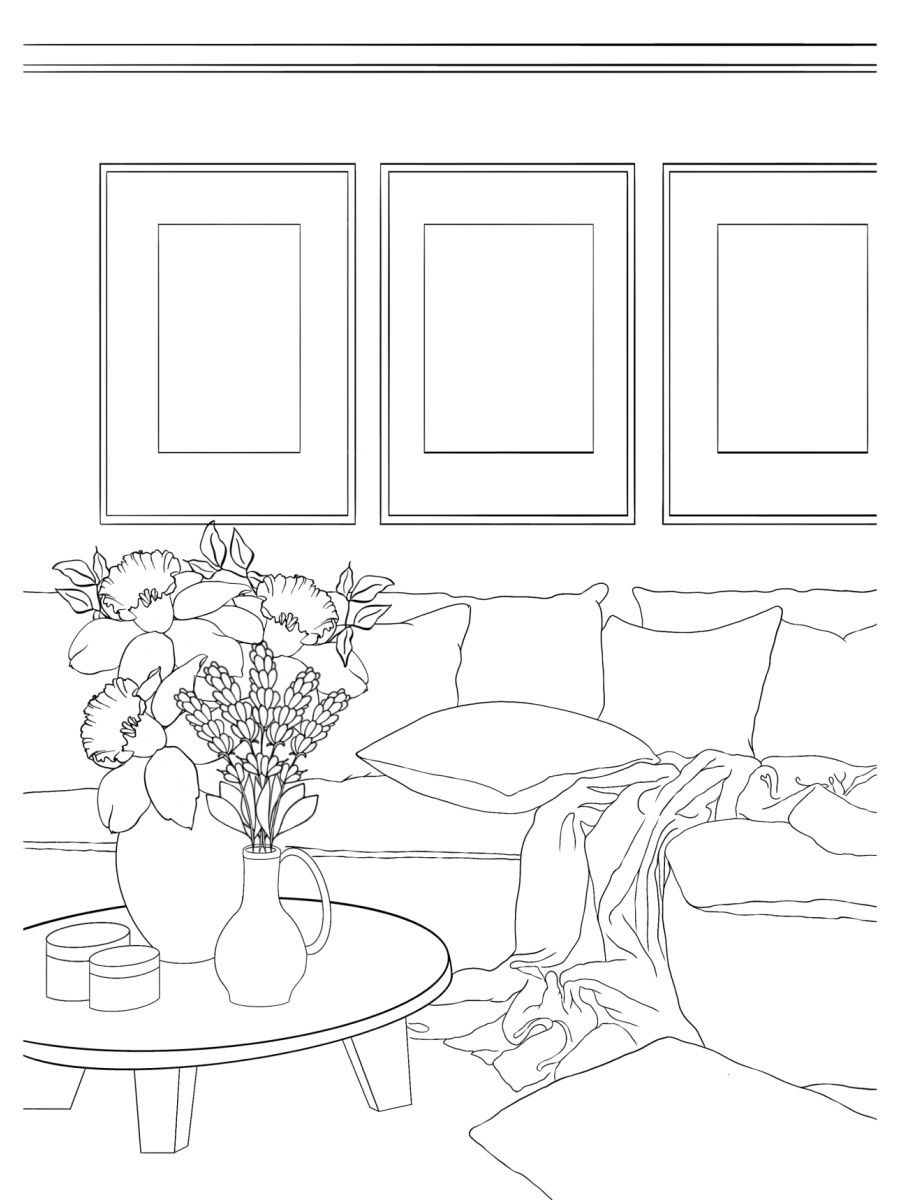 Раскраска Interior Designer купить в Самаре
