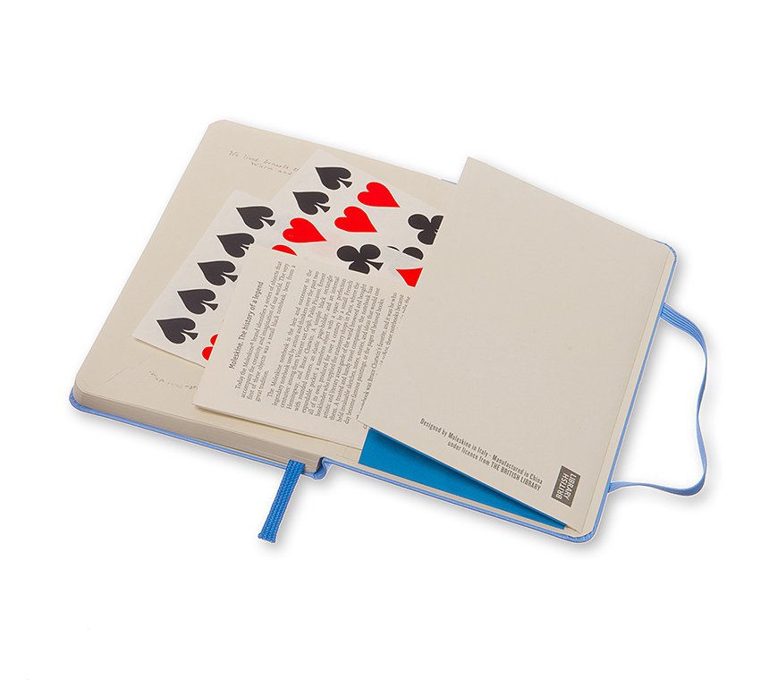 Записная книжка Alice (нелинованная), Pocket, голубой