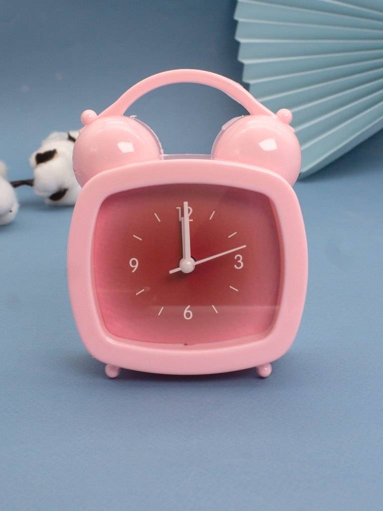 Часы-будильник Jelly (pink)