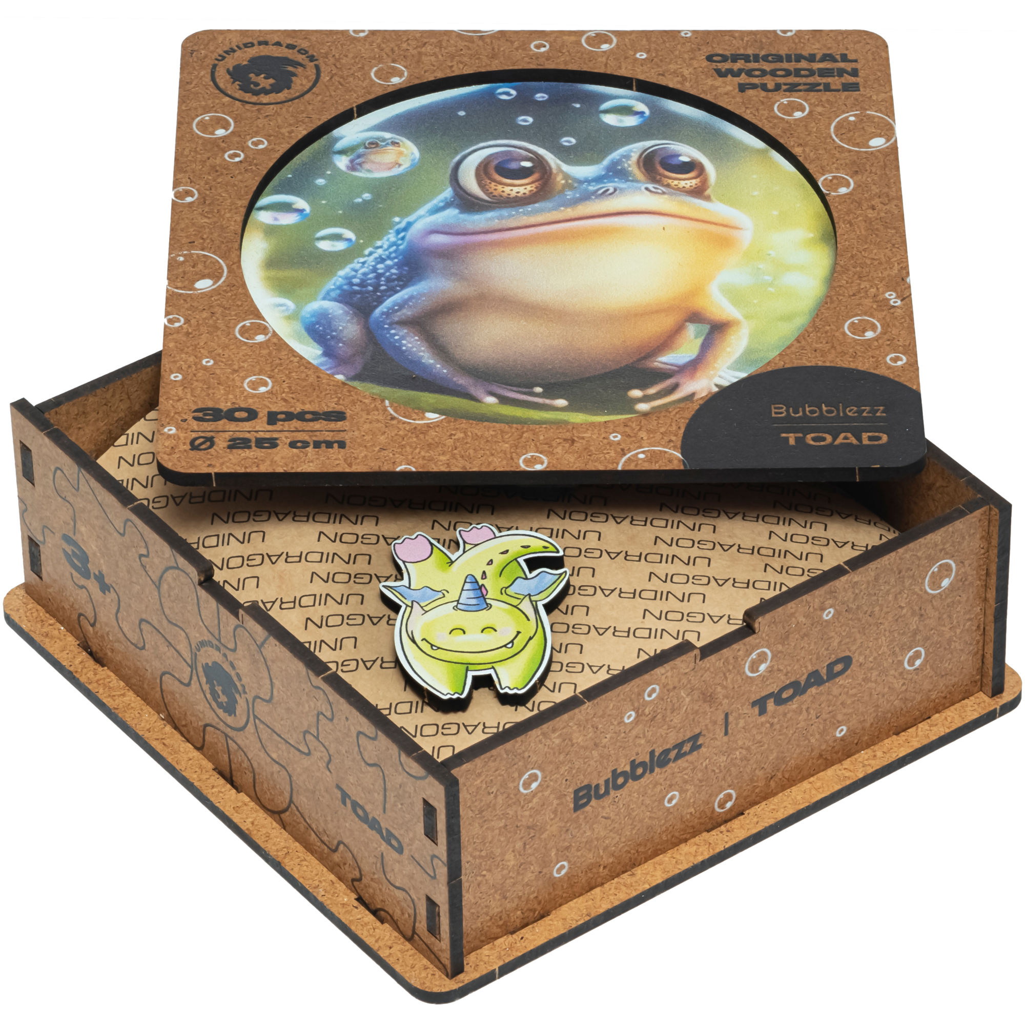 Деревянный пазл Bubblezz Жаба
