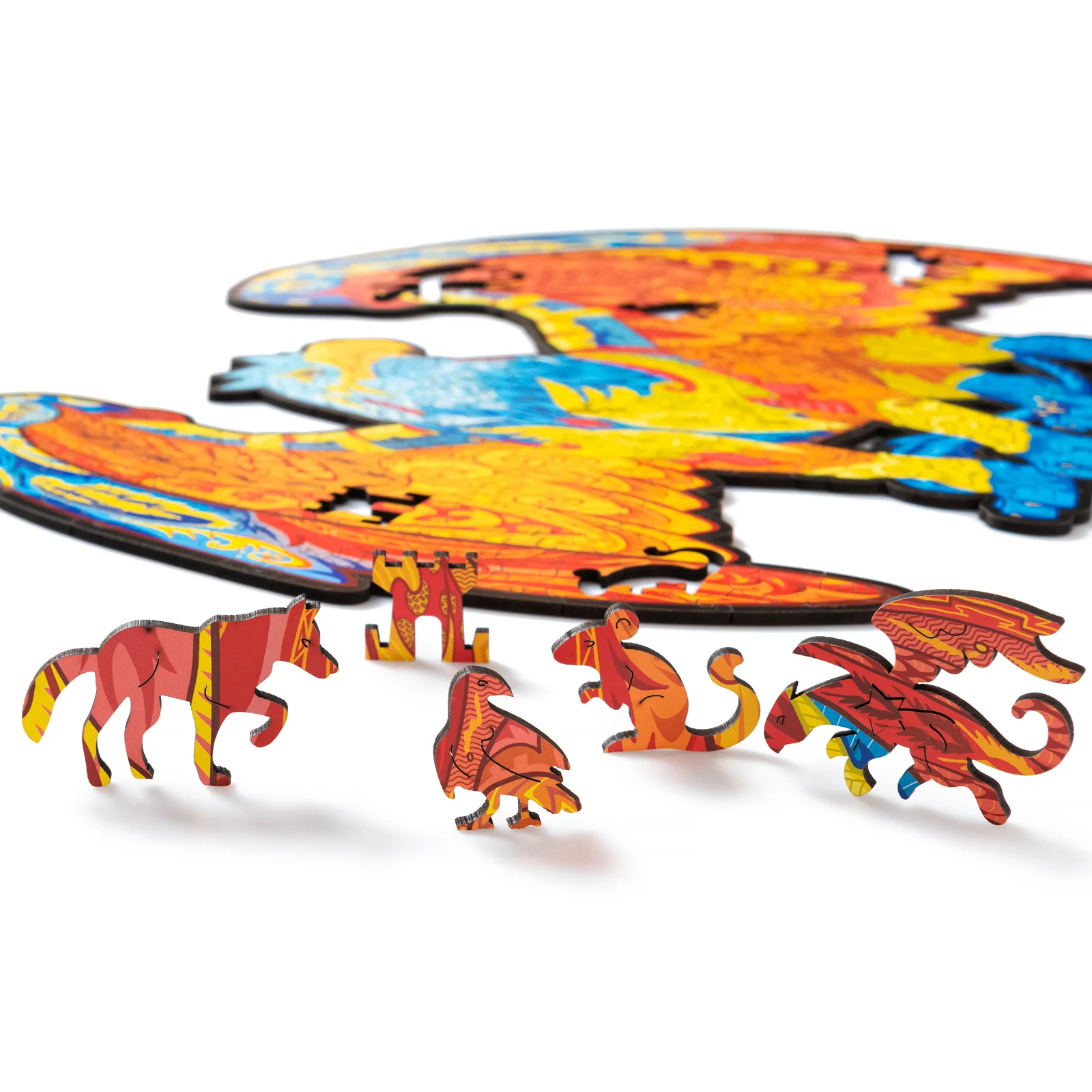 Деревянный пазл Грифон L