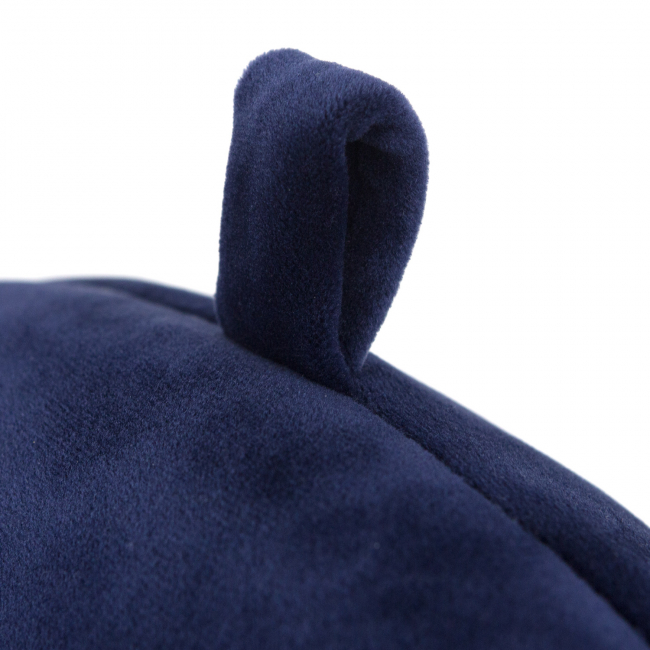 Подушка для путешествий Однотонная (синяя)