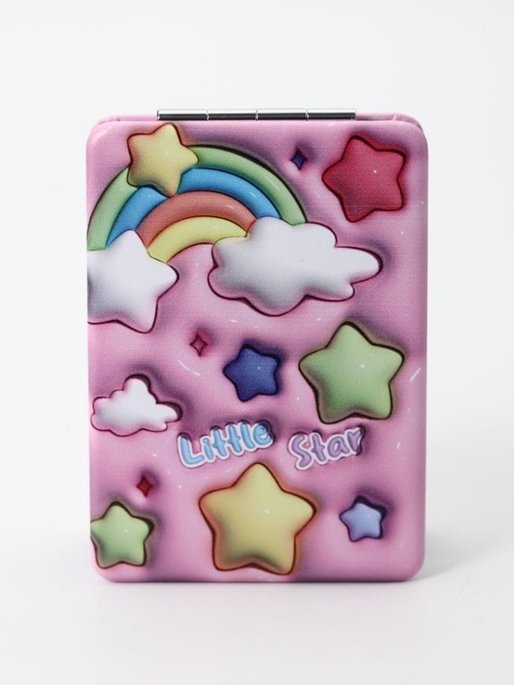 Зеркало Cartoon rainbow (pink)