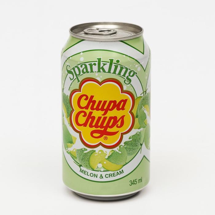Лимонад Chupa Chups Дыня крем 345 мл.