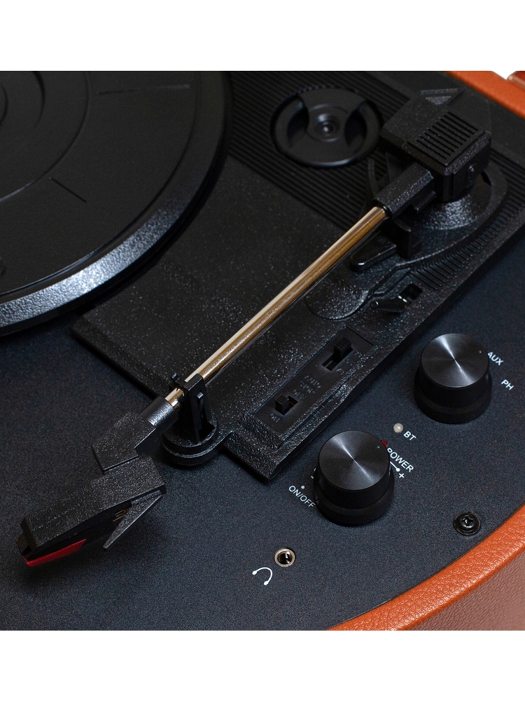 Виниловый проигрыватель Alive Audio MOVIE French chocolate c Bluetooth