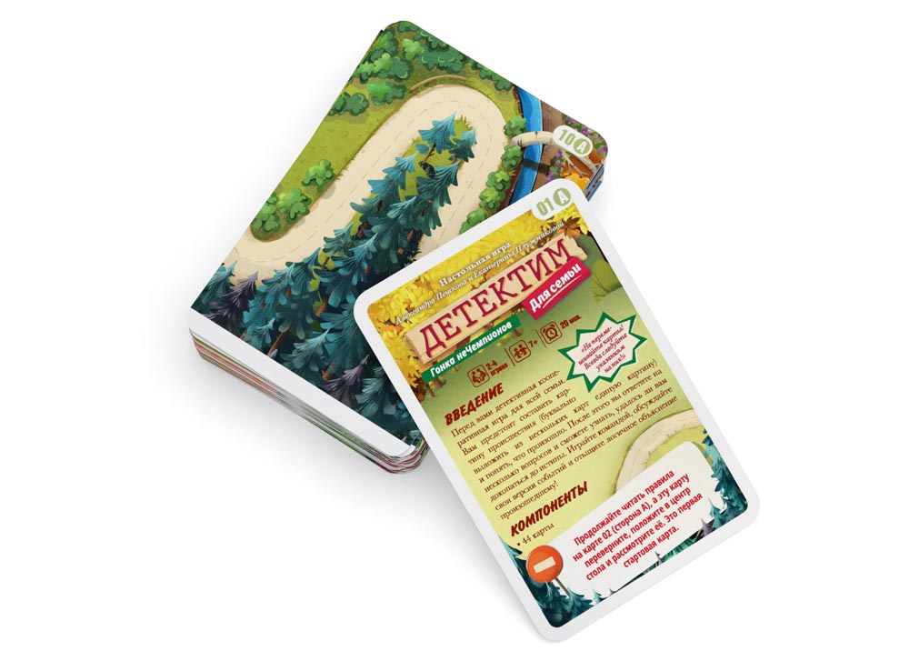 Настольная игра Детектим для семьи: Гонка неЧемпионов