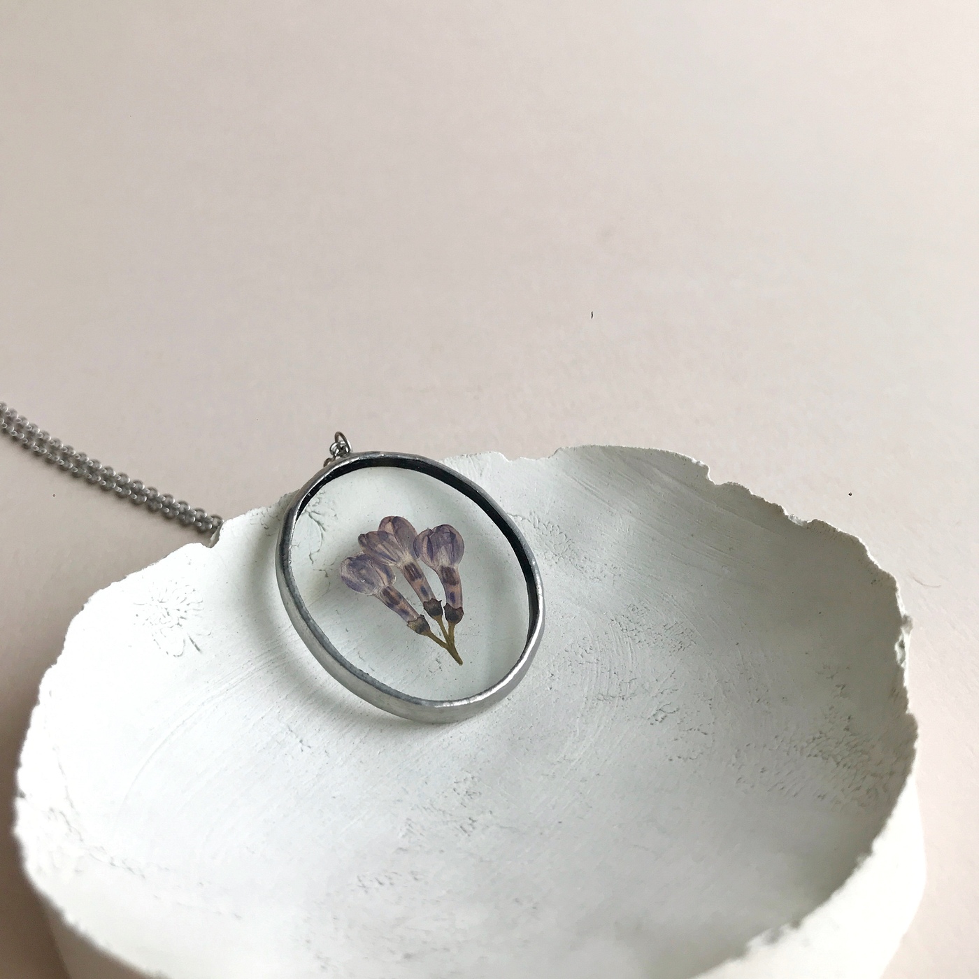 Кулон Memory mini Сирень