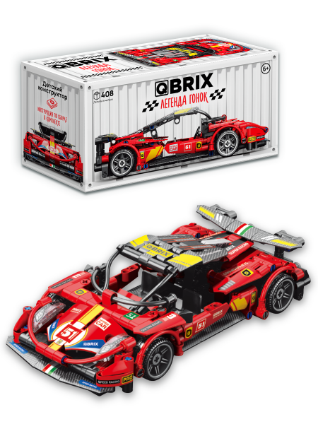 Конструктор Qbrix Легенда гонок