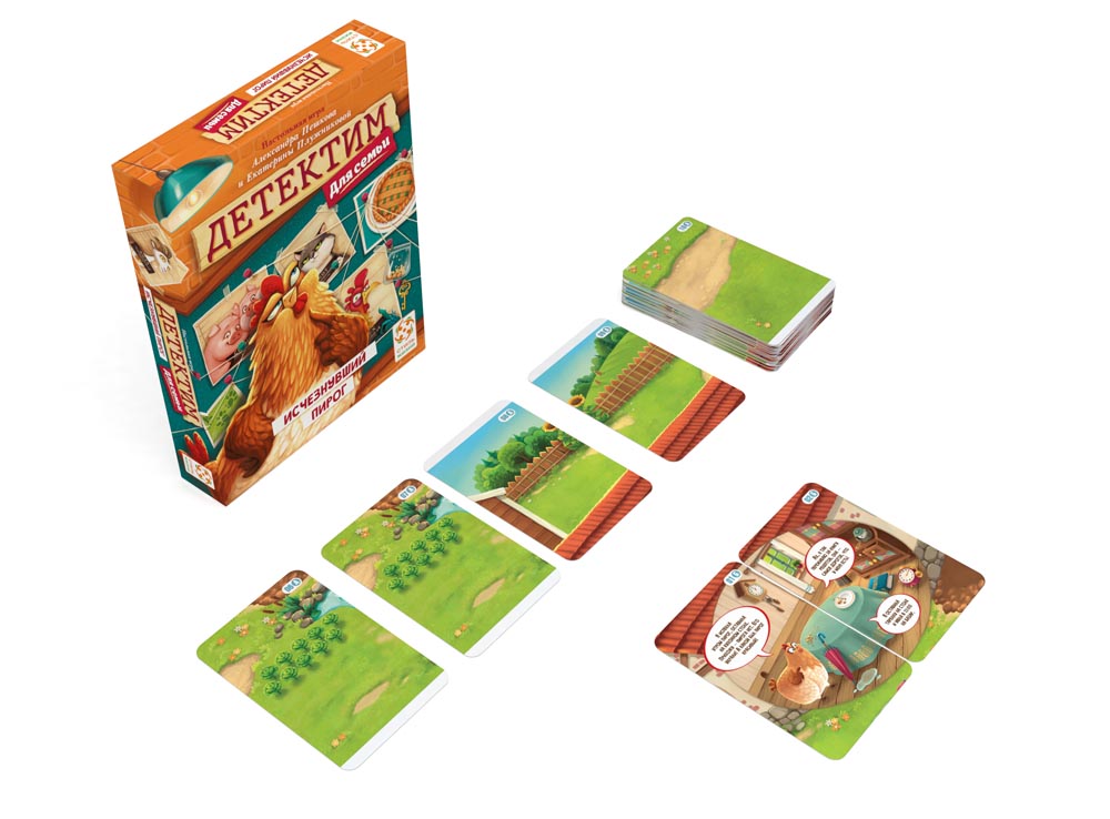 Настольная игра Детектим для семьи: Исчезнувший пирог
