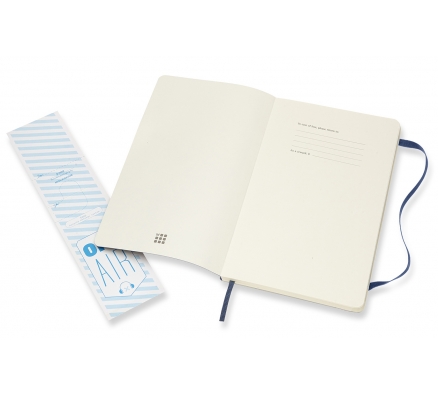Записная книжка Classic Soft (в линейку) Large синий