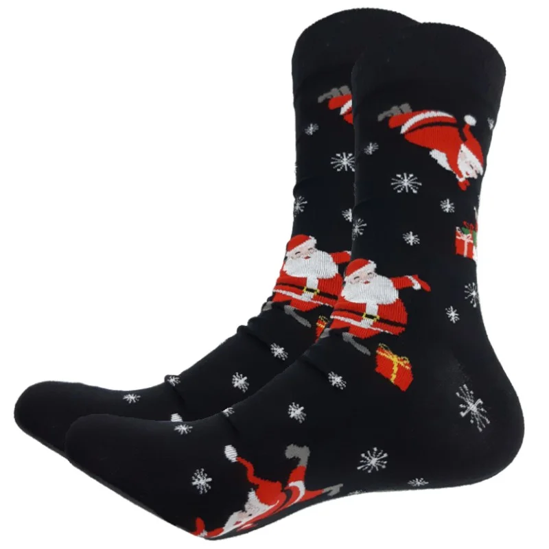 Носки Традиции доставки подарков (черный), 38-44 (02760)