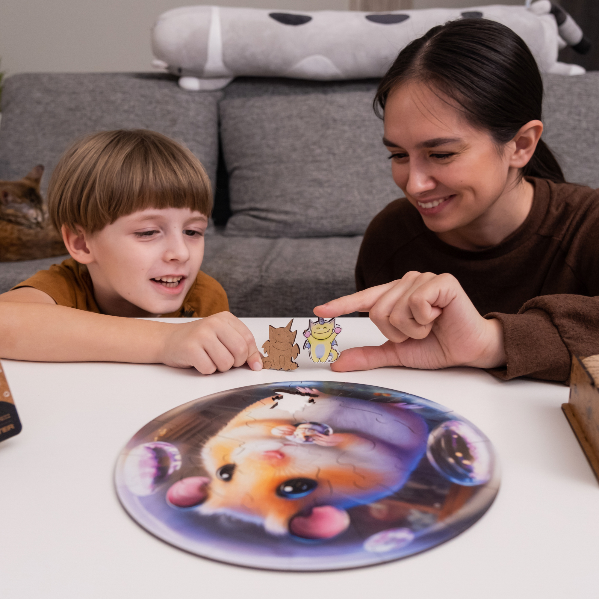 Деревянный пазл Bubblezz Хомяк