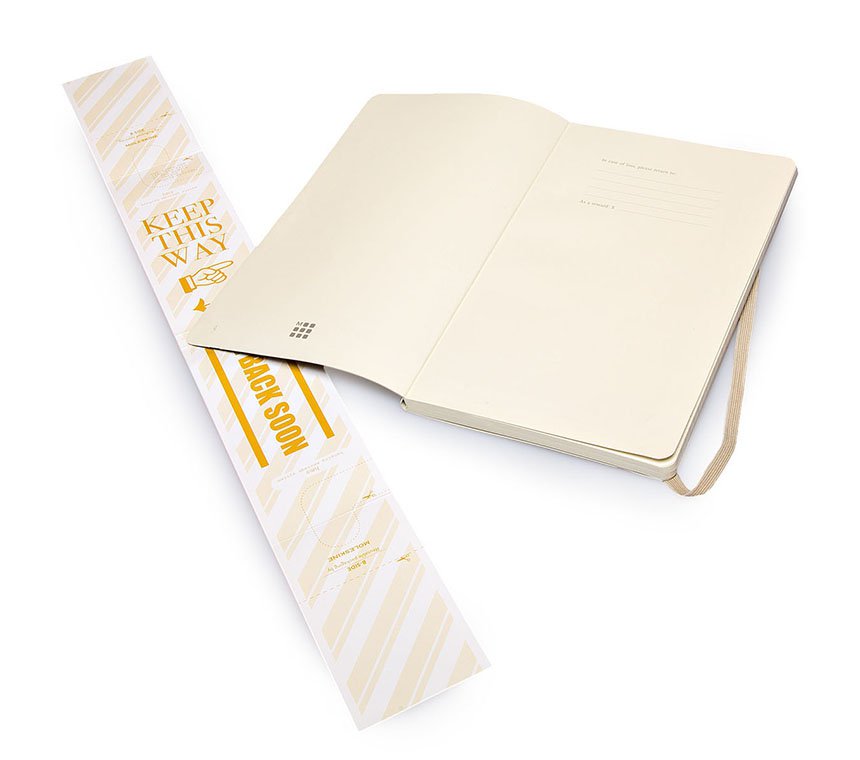 Записная книжка Classic Soft (в линейку) Large бежевый