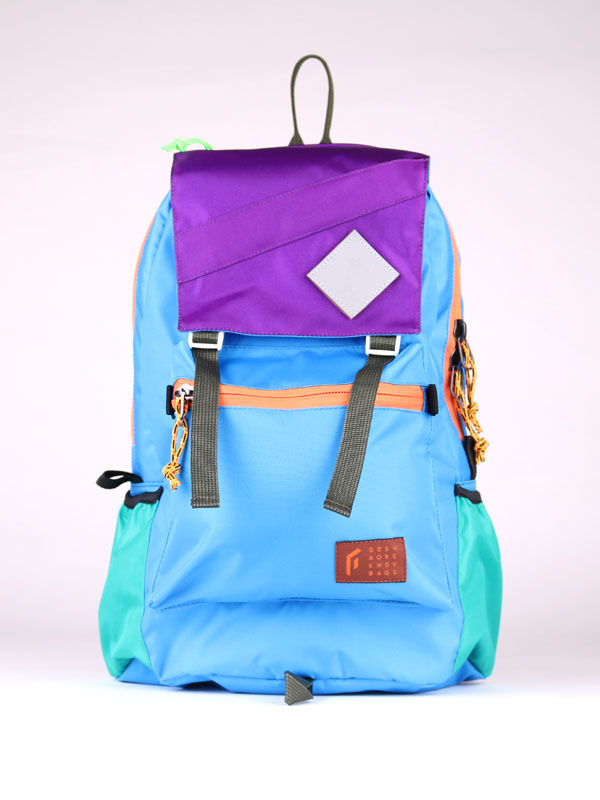 Рюкзак Citypack FCM фиолетовый, голубой, мятный