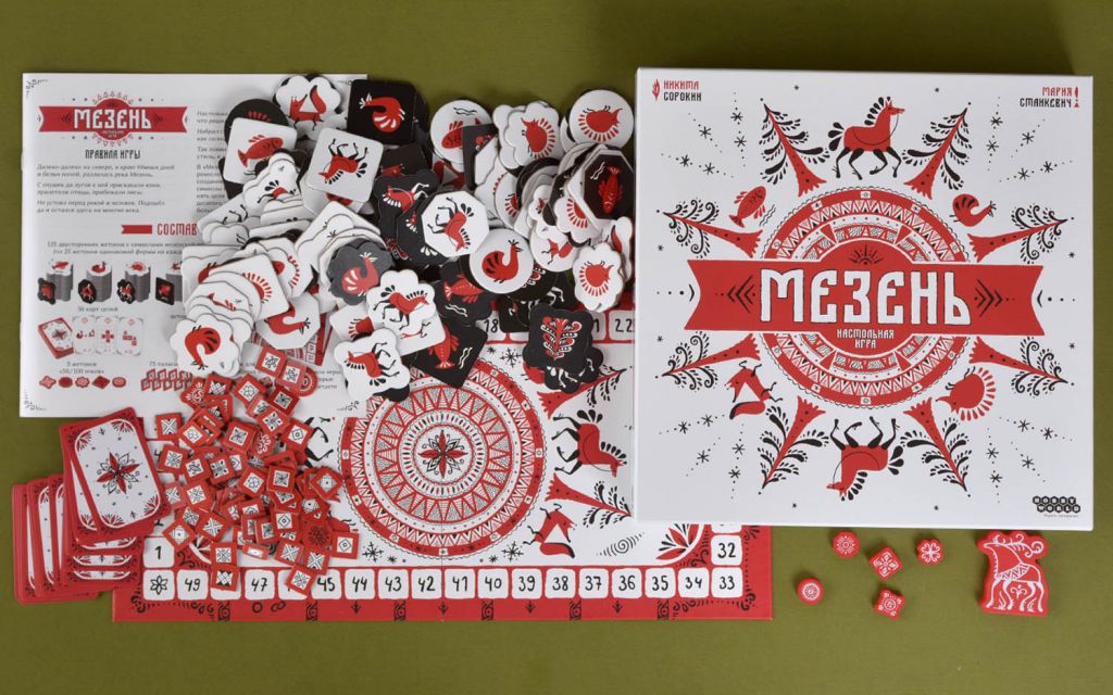 Настольная игра Мезень