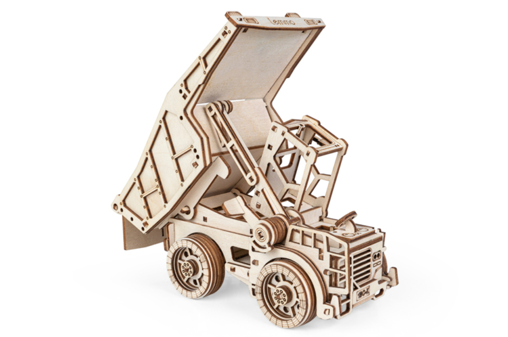 Деревянный конструктор Lemmo Cамосвал Рекс