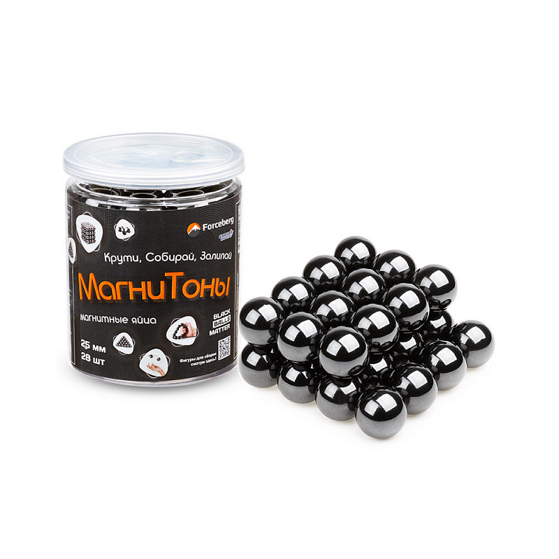 Магнитные яйца Магнитоны, 25 мм, 28 шт