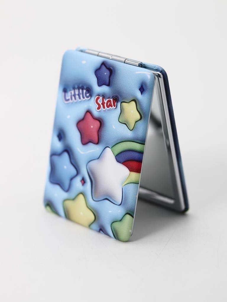 Зеркало Cartoon rainbow (blue)