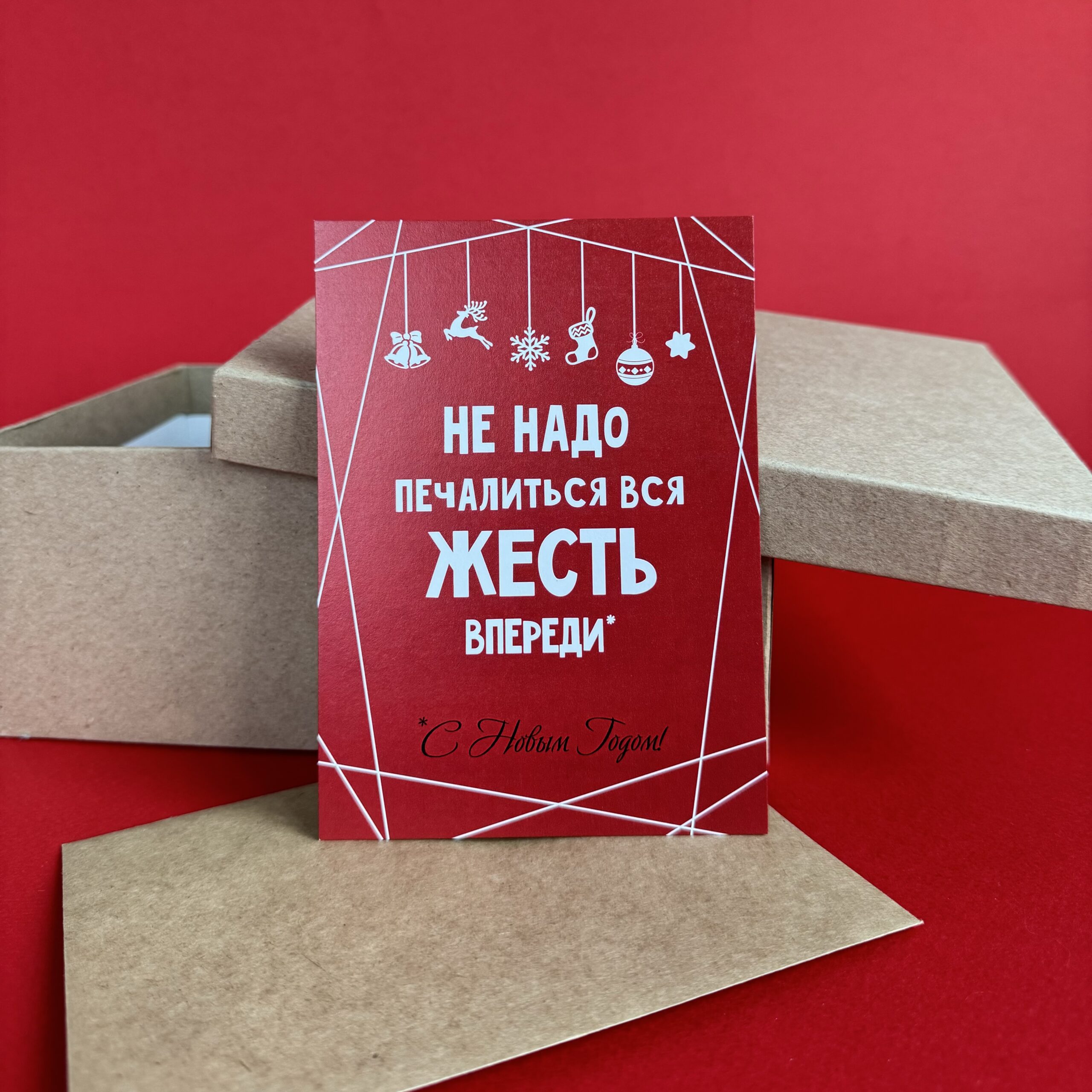 Открытка Вся жесть впереди (НГ)