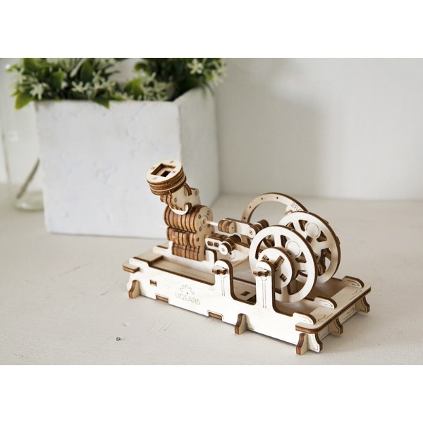 3D-пазл UGears Пневматический двигатель