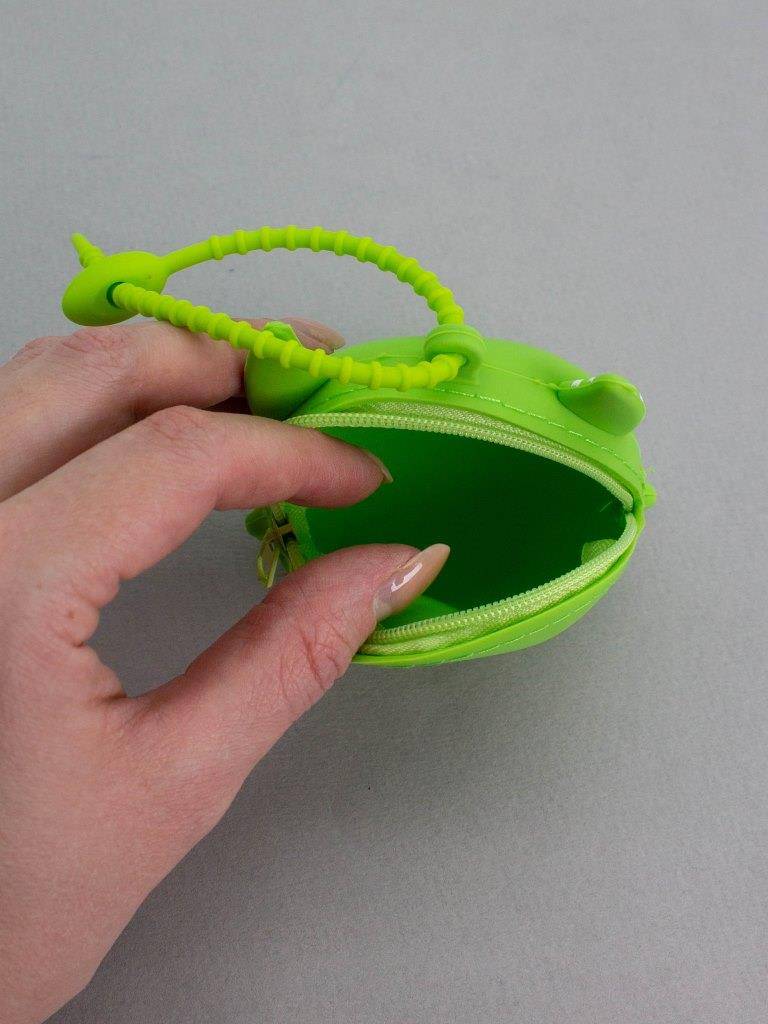 Брелок-кошелёк Funny monster (green)
