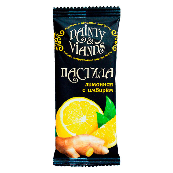 Пастила Dainty&Viands Лимонная с имбирем